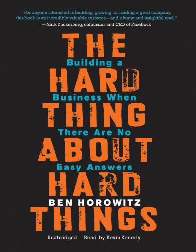Prabjeet Singh Anand - The Hard Thing About Hard Things