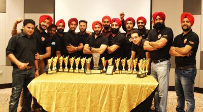 Prabjeet Singh Anand - PeopleCentral Cricket Team winning the championship